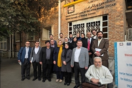 بازدید متخصصان عالی‌رتبه سلامت روان سازمان جهانی بهداشت و اعتیاد از مرکز ملی مطالعات اعتیاد